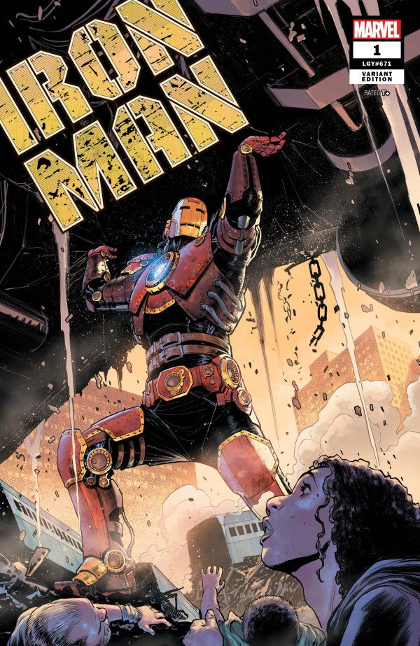 Iron Man #1 (Sumit Kumar Cover)
