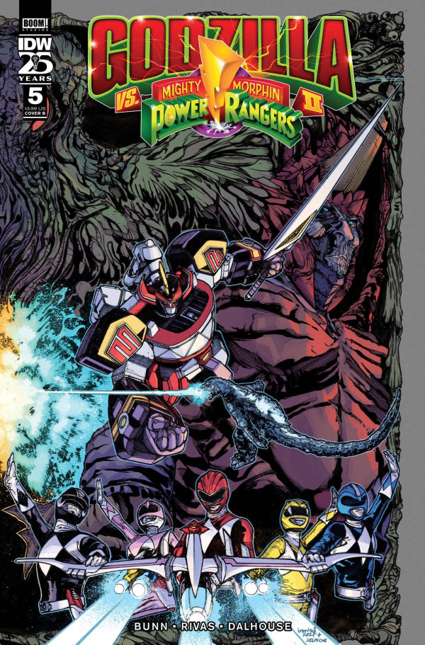 Godzilla vs The Mighty Morphin Power Rangers II #5 (Cover B)