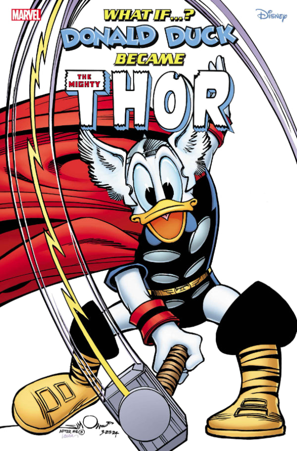 Marvel & Disney: What If...? Donald Duck Became Thor #1 (Walt Simonson Cover)
