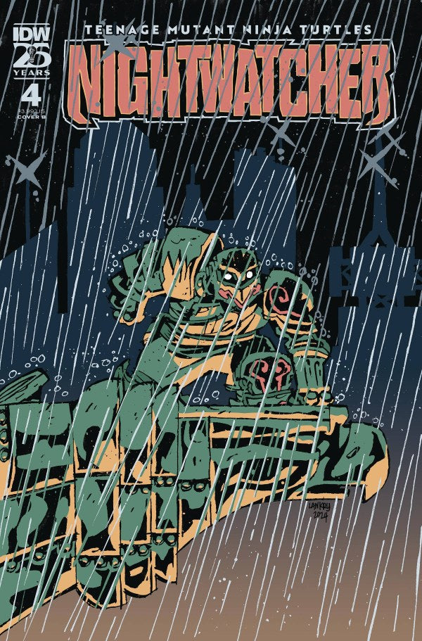 Teenage Mutant Ninja Turtles: Nightwatcher #4 (Cover B)
