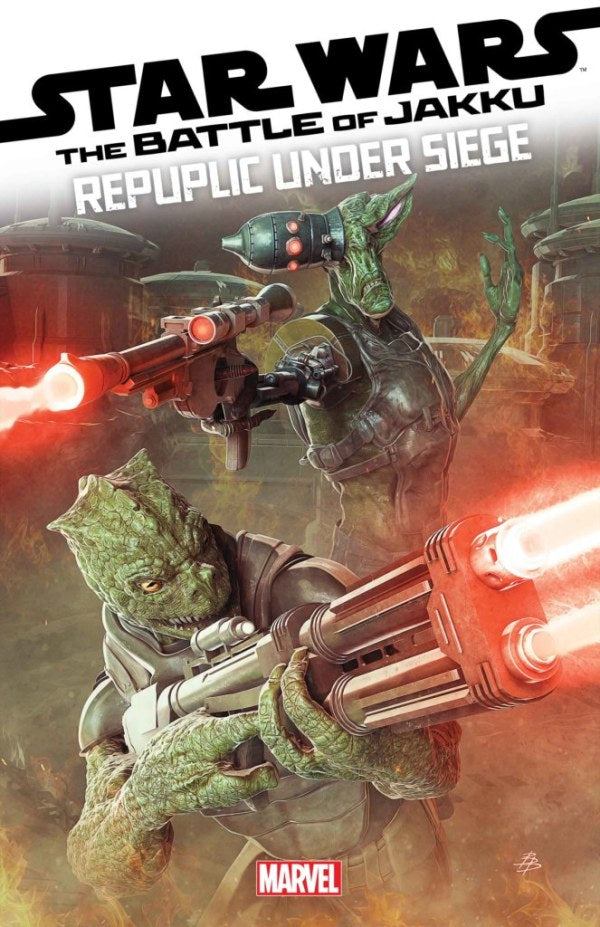 Star Wars: Battle of Jakku Republic Under Siege #2 (Björn Barends Cover)