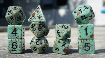 Ice Cream Dice - Mint Chocolate Crit Dark