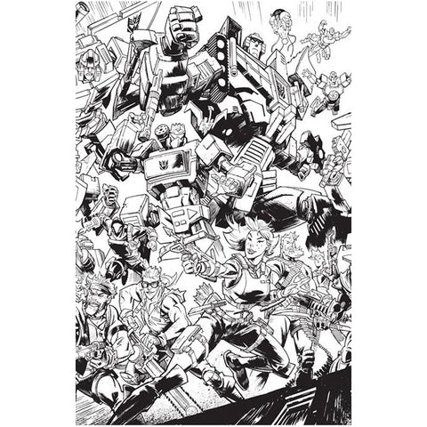Scarlett #1 (Cover J B&W Howard)