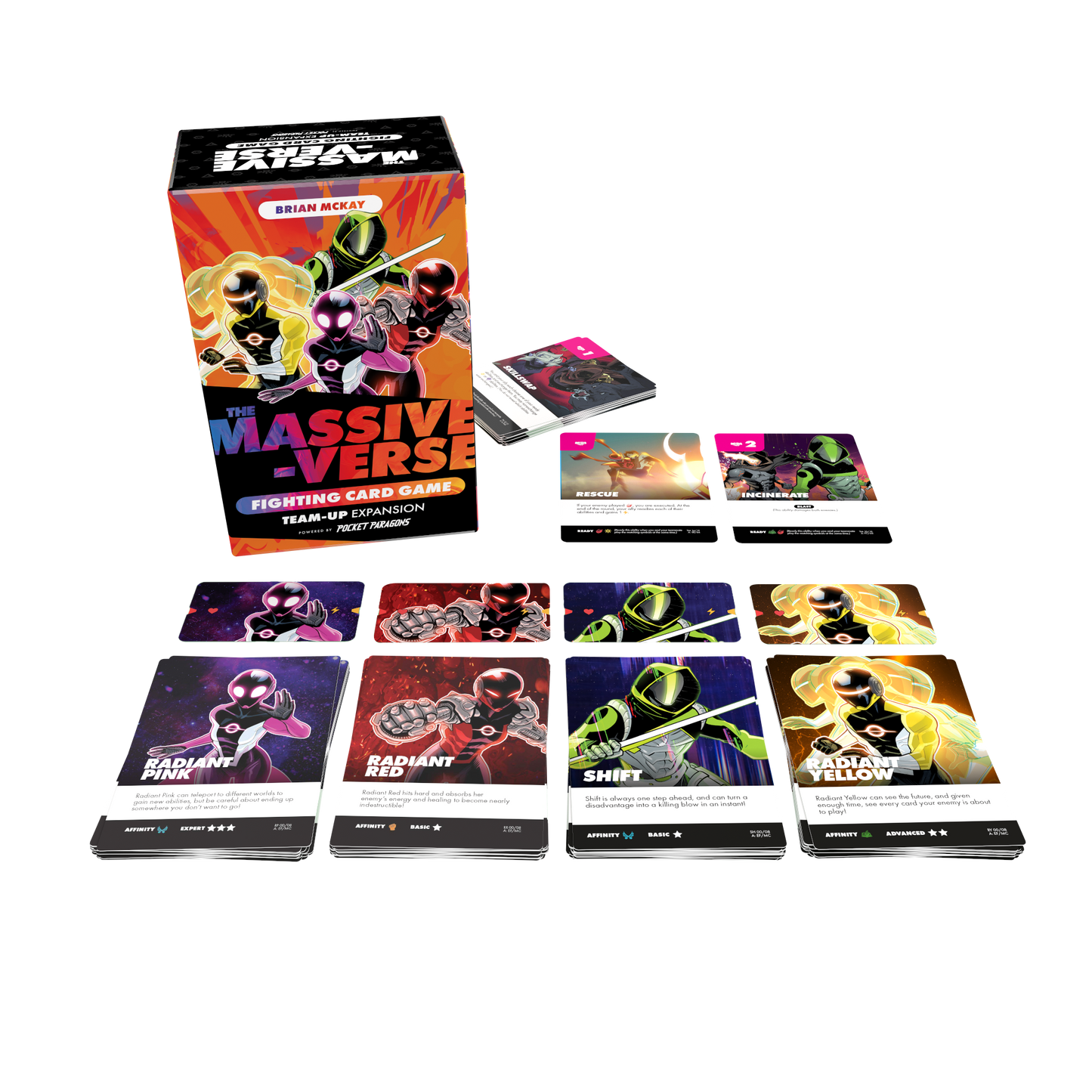 Massive-Verse Fighting Card Game Team-Up Expansion