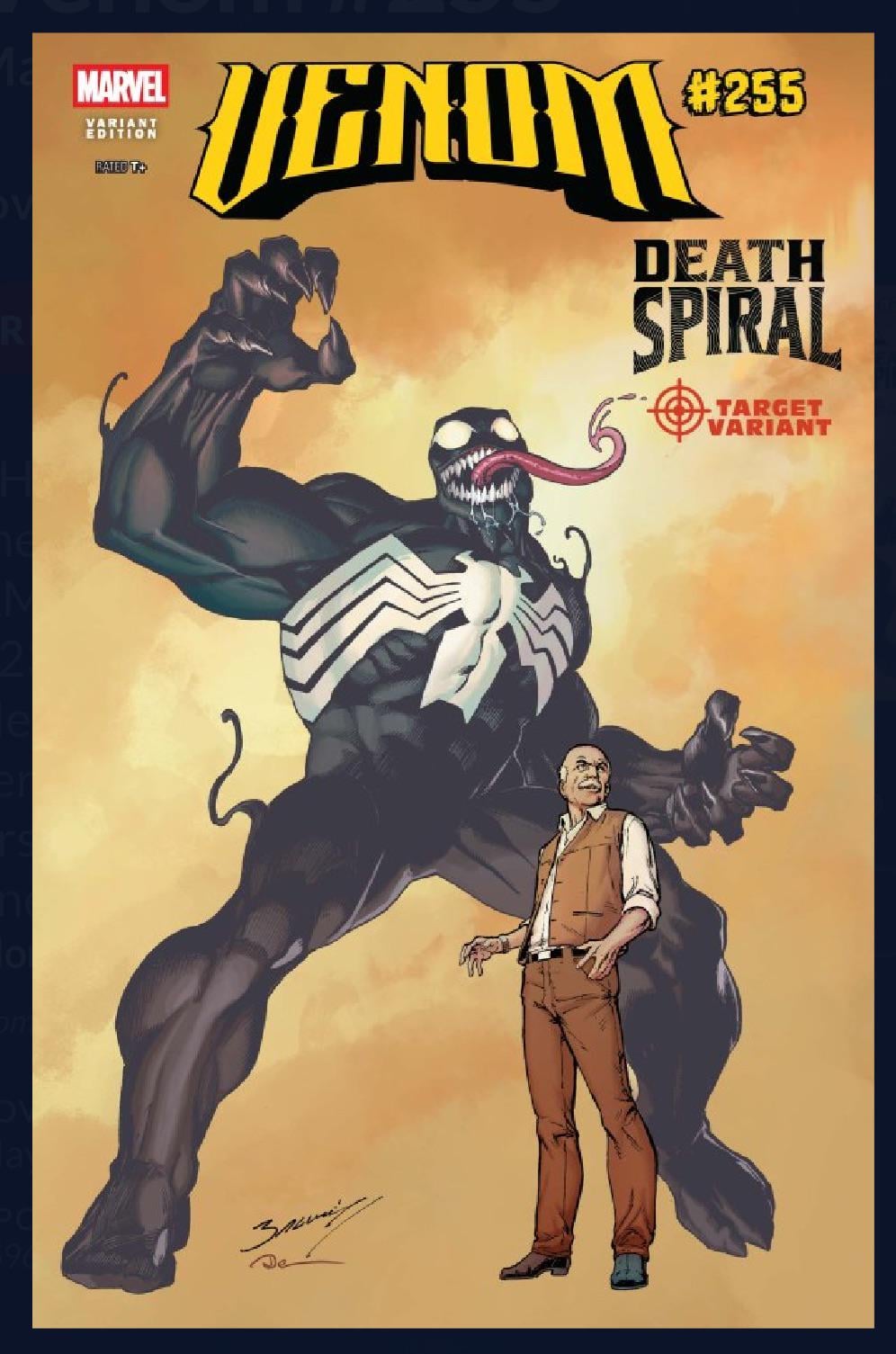 Venom #255 (Mark Bagley Target Variant)