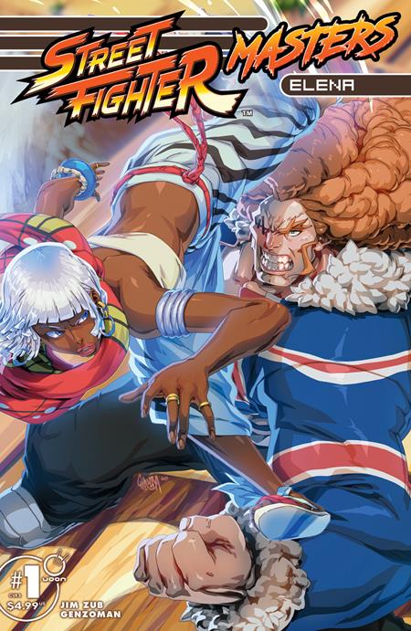 Street Fighter Masters: Elena #1 (Cover B Jeffrey 'Chamba' Cruz Variant)