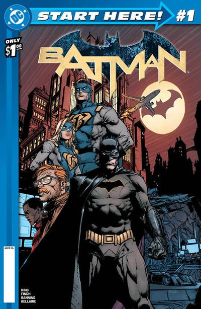 Start Here: Batman (2016) #1 (Rebirth)