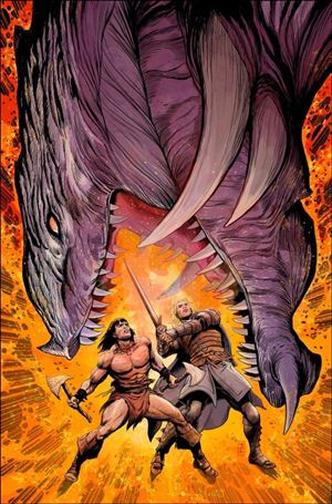 Conan & Dragonero #4 (Cover C Patrick Zircher Virgin Variant)