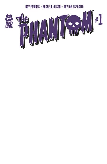 The Phantom #1 (Blank Sketch Cover)