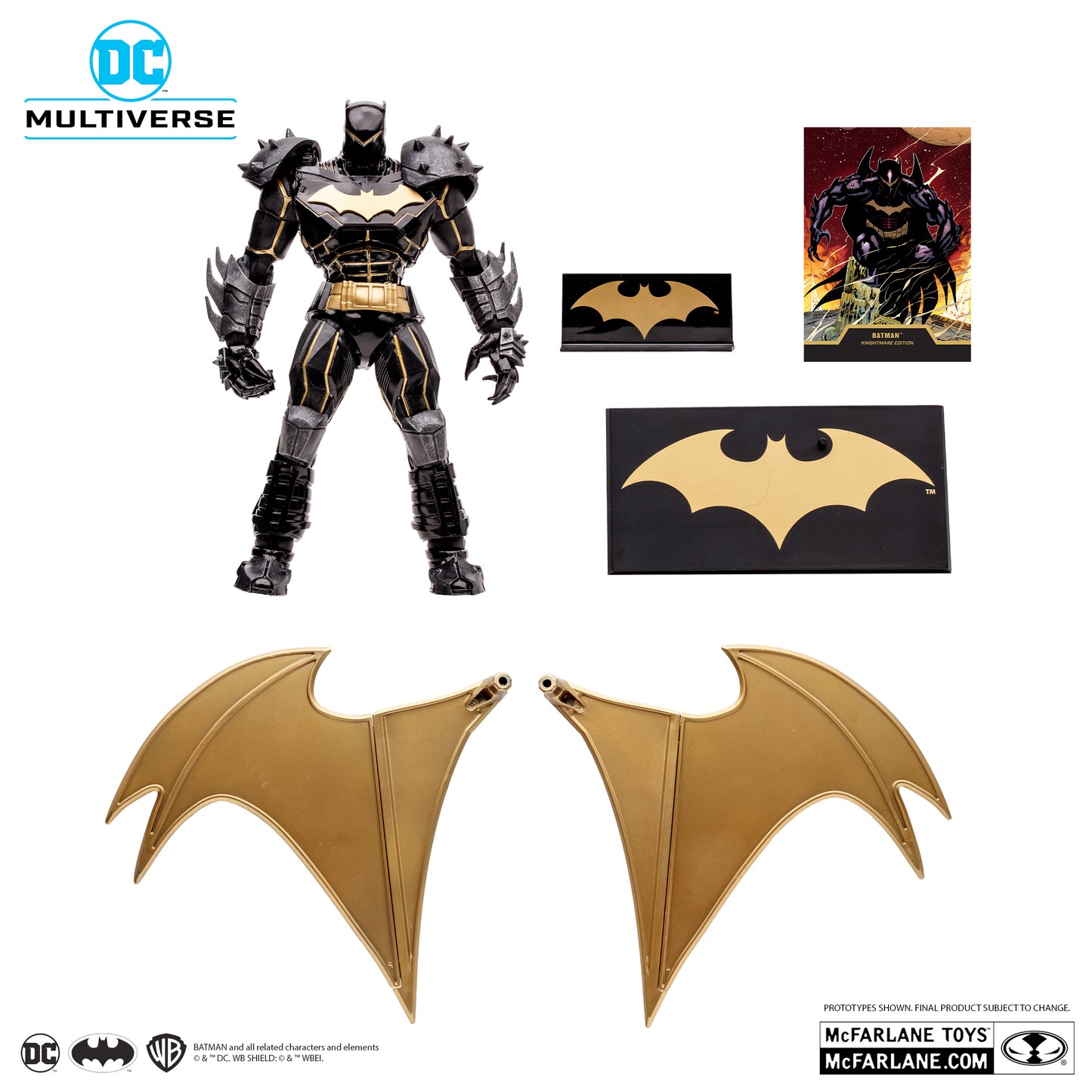 DC Multiverse - Gold Label - Batman Hellbat Knightmare Edition