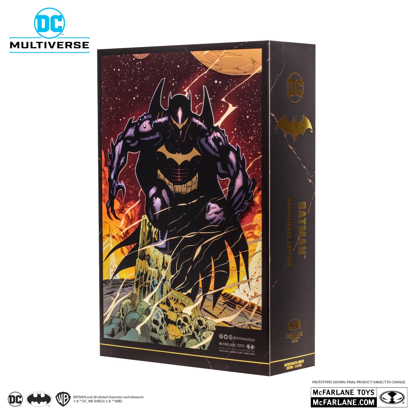 DC Multiverse - Gold Label - Batman Hellbat Knightmare Edition