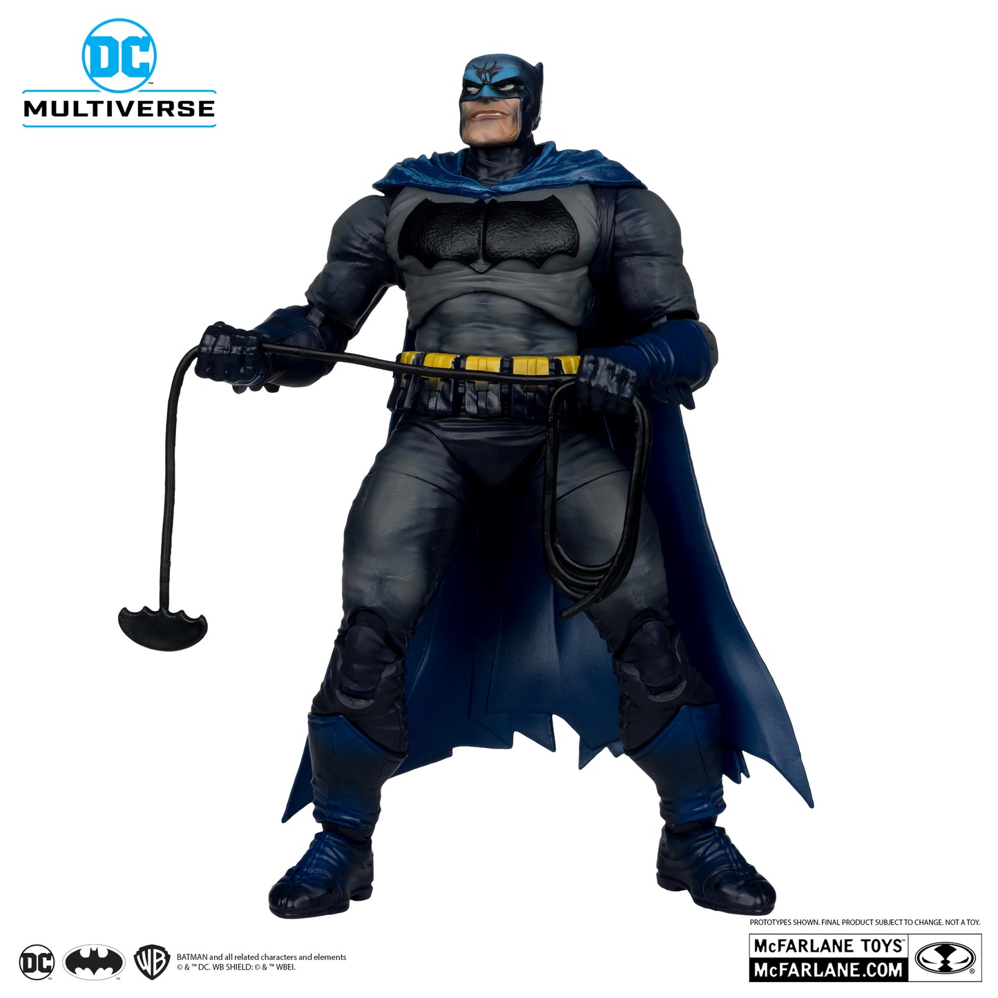 DC Multiverse - The Dark Knight Returns - Batman (Battle Damage Blue) - Platinum Edition