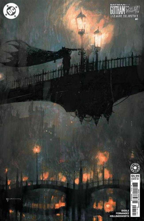 Batman: Gotham by Gaslight - A League for Justice #1 (Bill Sienkiewicz Cover)