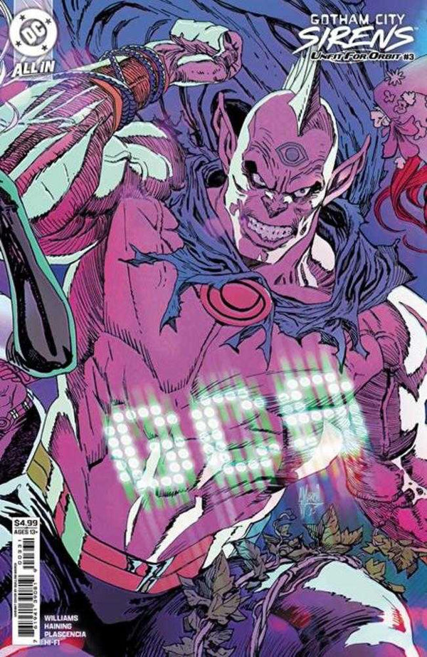 Gotham City Sirens: Unfit for Orbit #3 (Guillem March 'Connecting' Cover)