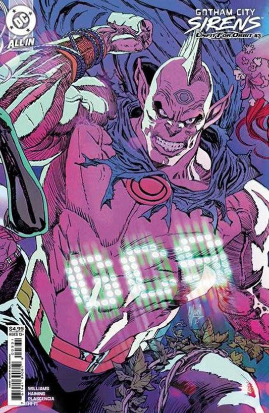 Gotham City Sirens: Unfit for Orbit #3 (Guillem March 'Connecting' Cover)