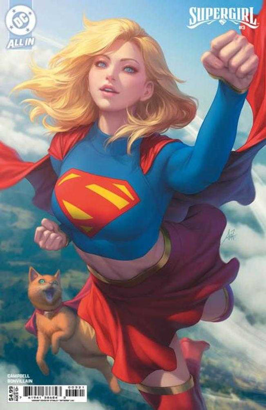 Supergirl #3 (Stanley 'Artgerm' Lau Cover)