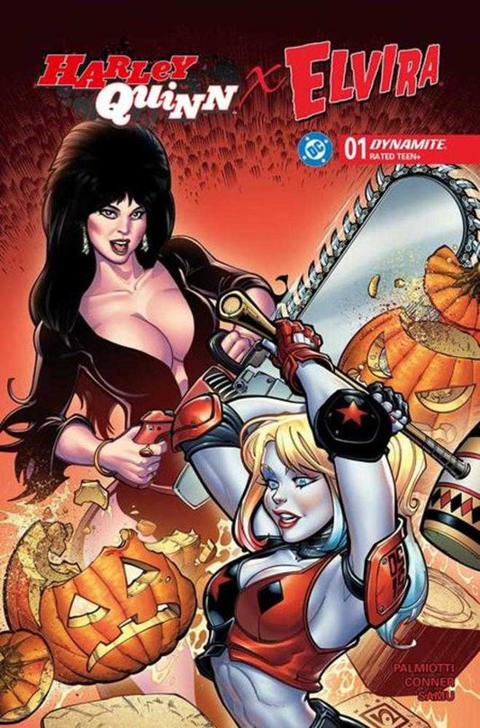 Harley Quinn X Elvira #1 (Cover B - Chad Hardin)