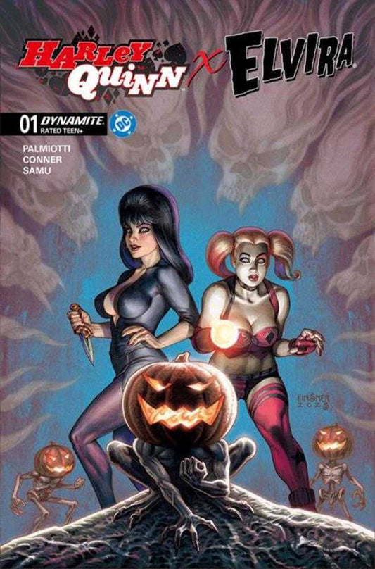 Harley Quinn X Elvira #1 (Cover C - Joseph Michael Linsner)