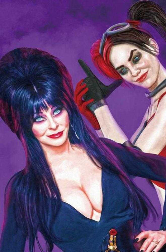 Harley Quinn X Elvira #1 (Cover I - Mark Spears Foil Virgin)