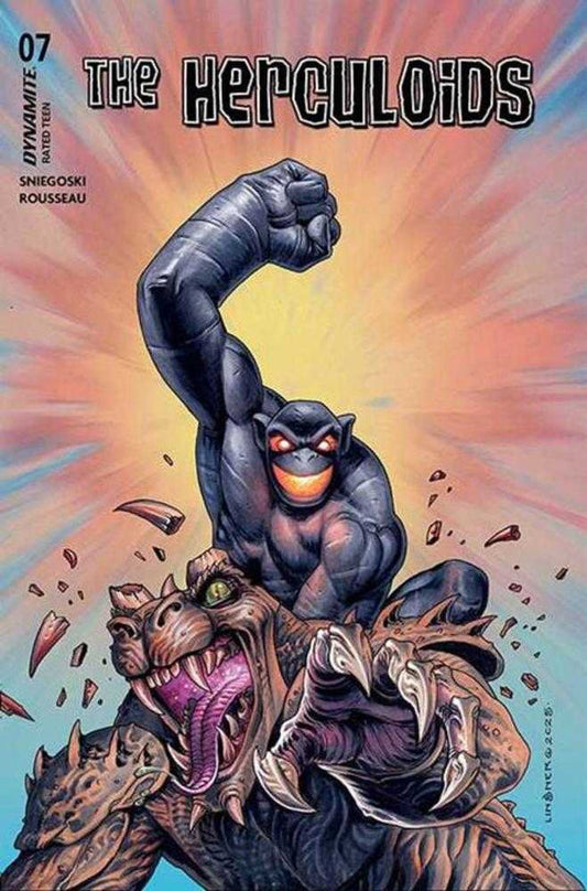The Herculoids #7 (Joseph Michael Linsner Cover)