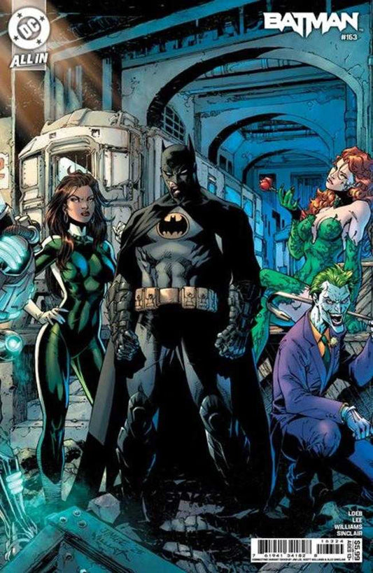 Batman #163 (Cover B Jim Lee Batman Middle Alternate Color Connecting Variant)