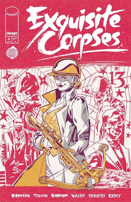 Exquisite Corpses #4 (Michael Walsh 'Trading Card' Cover)