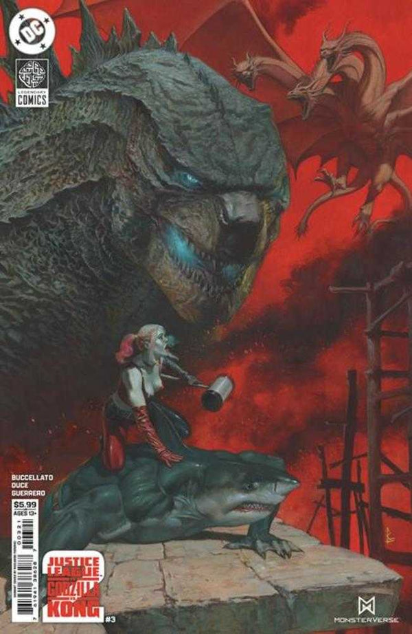 Justice League vs. Godzilla vs Kong 2 #3 (Riccardo Federici Cover)