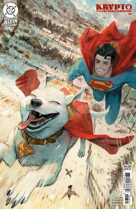 Krypto: The Last Dog of Krypton #3 (Niko Henrichon Cover)