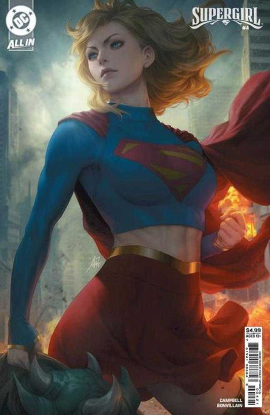 Supergirl #4 (Stanley 'Artgerm' Lau Cover)