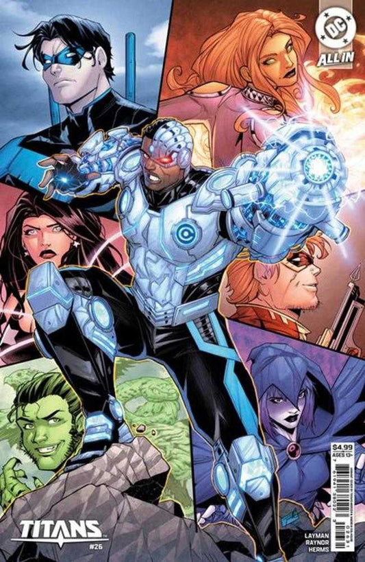 Titans #26 (Travis Mercer Cover)