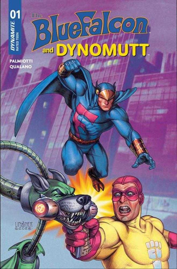 The Blue Falcon and Dynomutt #1 (Joseph Michael Linsner Cover)