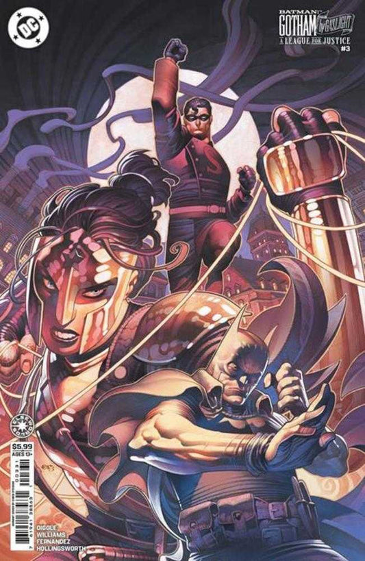 Batman: Gotham by Gaslight – A League for Justice #3 (Chris Stevens Cover)
