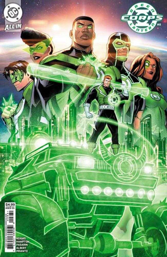 Green Lantern Corps #8 (Travis Mercer Cover)
