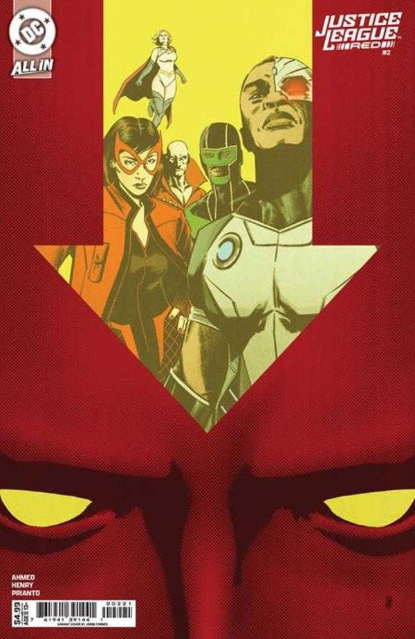 Justice League Red #2 (Jorge Fornés Cover)