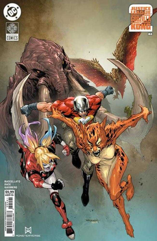 Justice League vs. Godzilla vs. Kong 2 #4 (Stephen Segovia Cover)