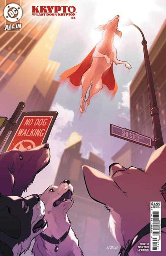 Krypto: The Last Dog of Krypton #4 (Karl Kerschl Cover)