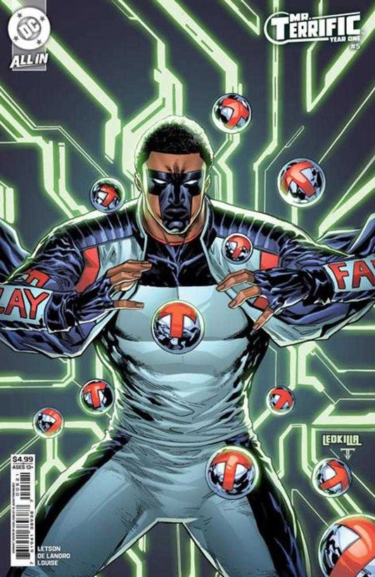 Mr. Terrific: Year One #5 (Ken Lashley Cover)