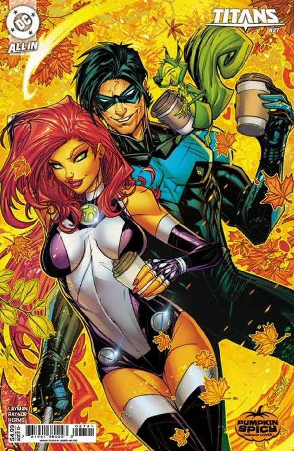 Titans #27 (Jonboy Meyers 'Pumpkin Spicy' Cover)