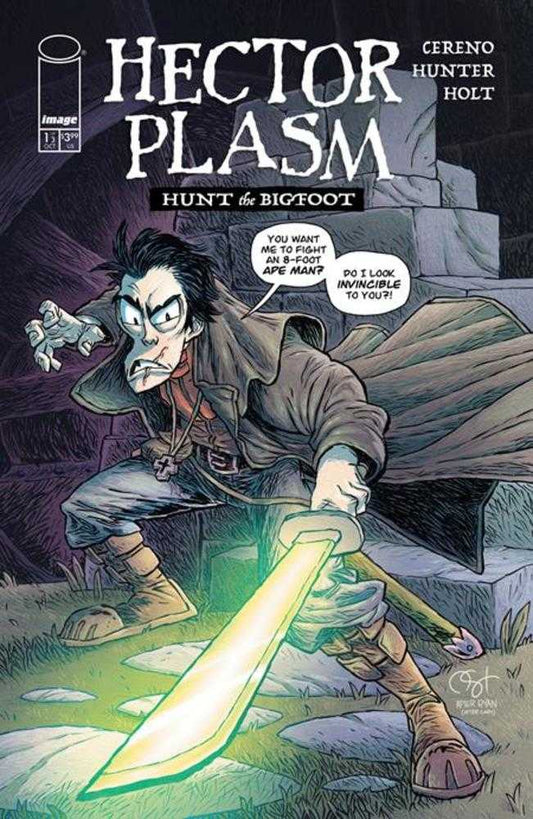 Hector Plasm: Hunt the Bigfoot #1 (Cover B - Derek Hunter)