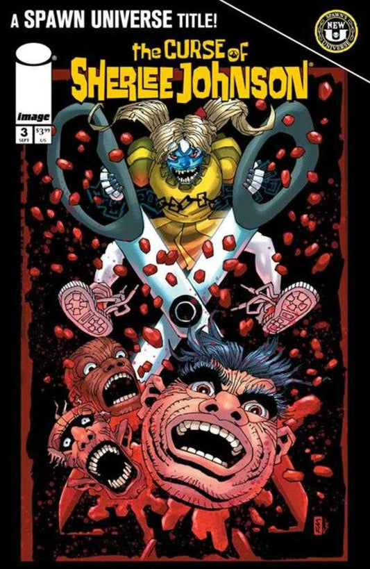 The Curse of Sherlee Johnson #3 (Frank Miller Cover)