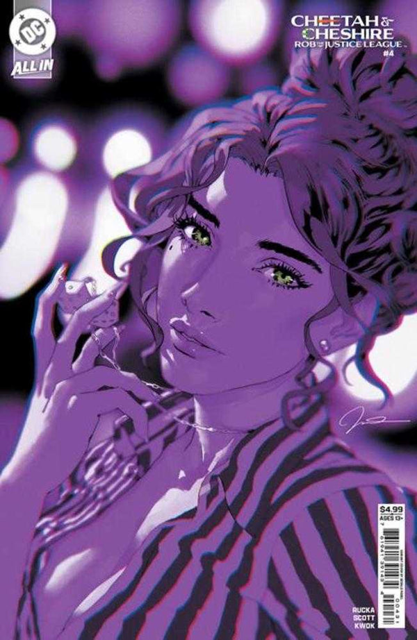 Cheetah and Cheshire Rob the Justice League #4 (Cover B - Gerald Parel)