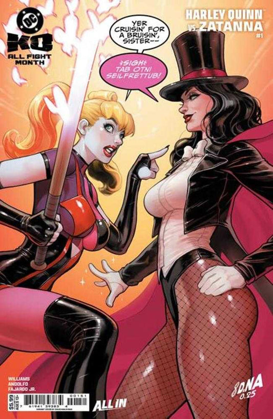 DC K.O.: Harley Quinn vs. Zatanna #1 (Cover E David Nakayama Variant)