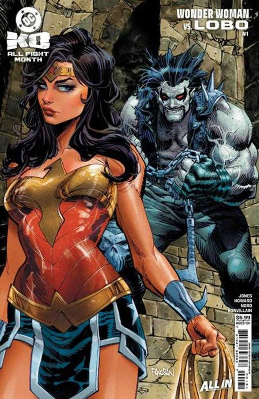 DC K.O.: Wonder Woman vs. Lobo #1 (Cover B Dan Panosian Variant)