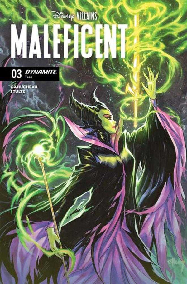 Disney Villains: Maleficent #3 (Cover B Elmer Santos Variant)