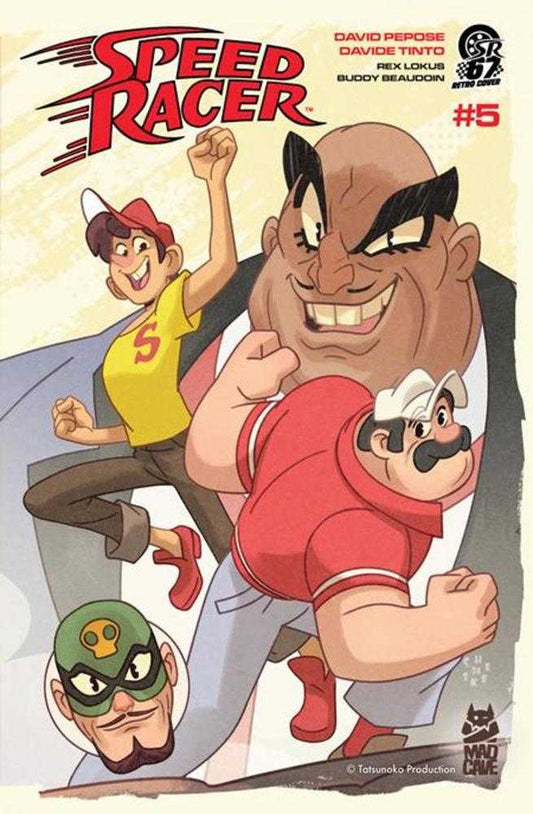 Speed Racer #5 (Cover B Sean Galloway Retro Manga Connecting Variant)