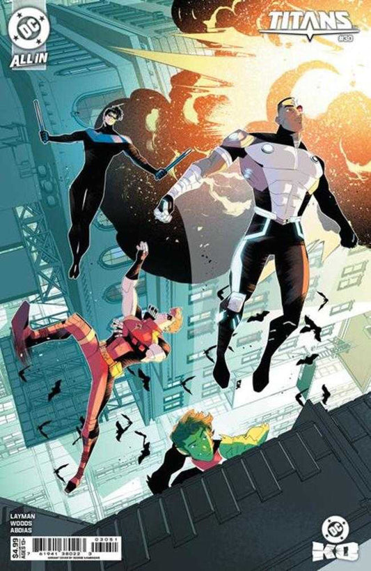 Titans #30 (Cover E George Kambadais Variant)