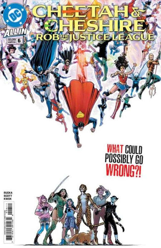 Cheetah and Cheshire Rob the Justice League #6