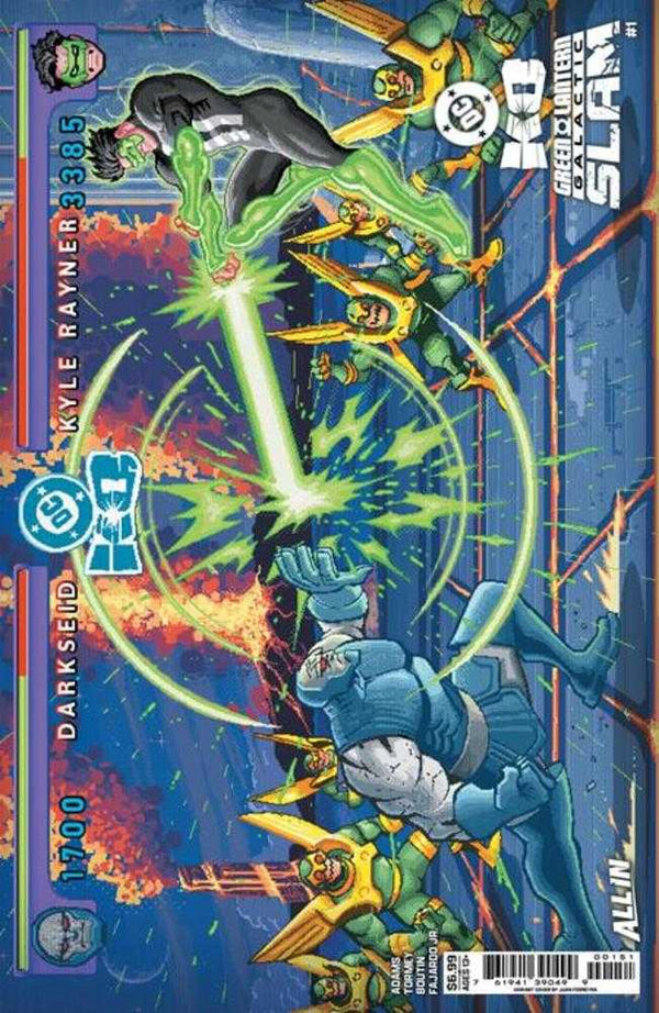 DC K.O.: Green Lantern Galactic Slam #1 (Cover E Juan Ferreyra Wraparound Variant)