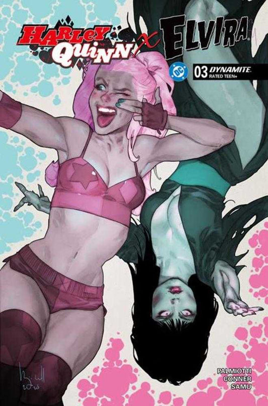 Harley Quinn X Elvira #4 (Cover D Ben Caldwell Variant)