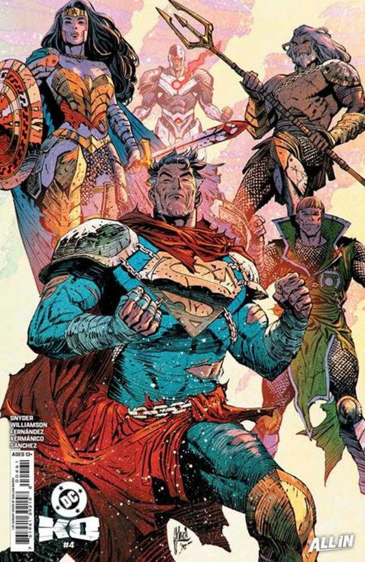 DC K.O. #4 (Cover K 1:25 Incentive Guillem March Variant)
